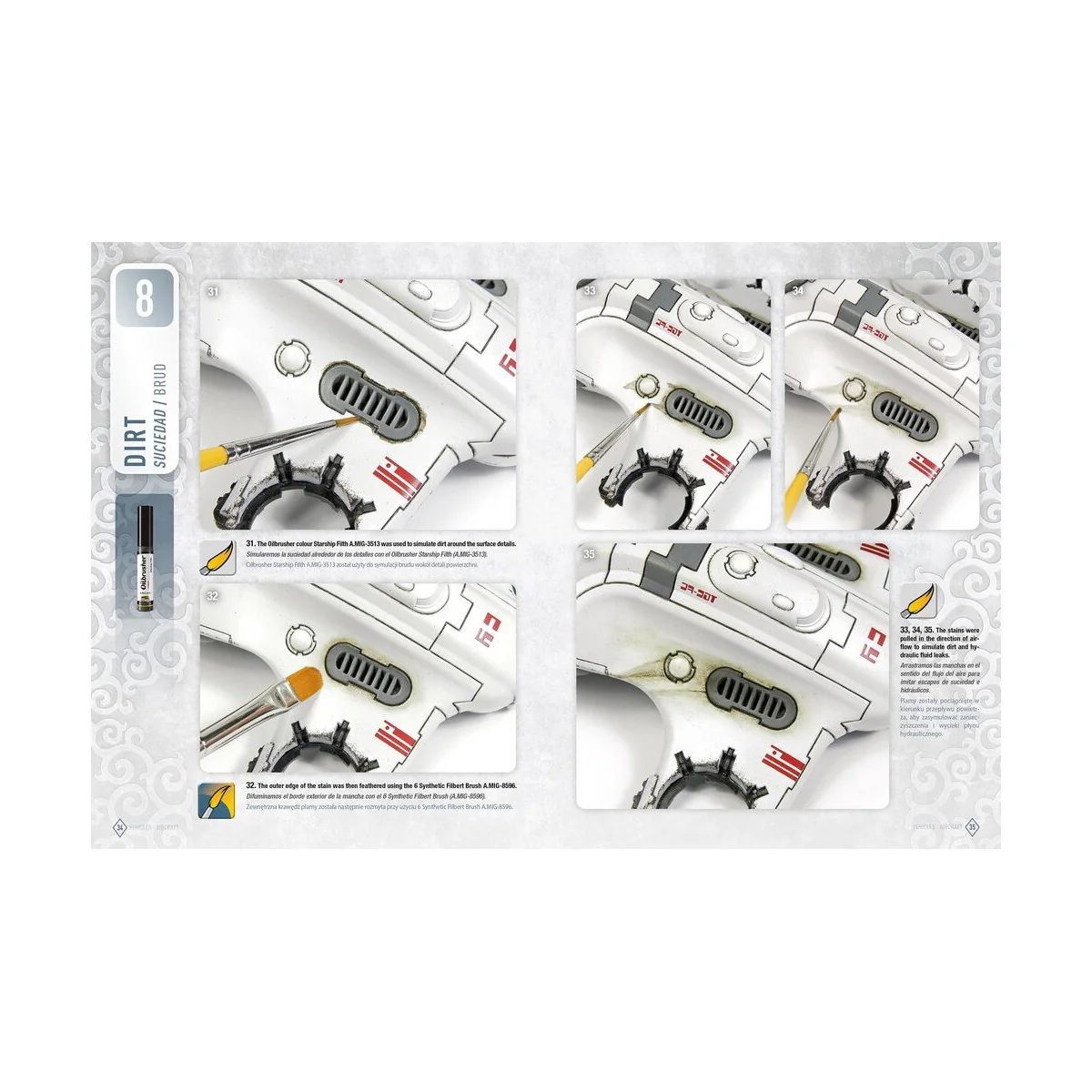 AMMO WARGAMING UNIVERSE Book 08 - Aircraft and Spaceship Weathering...