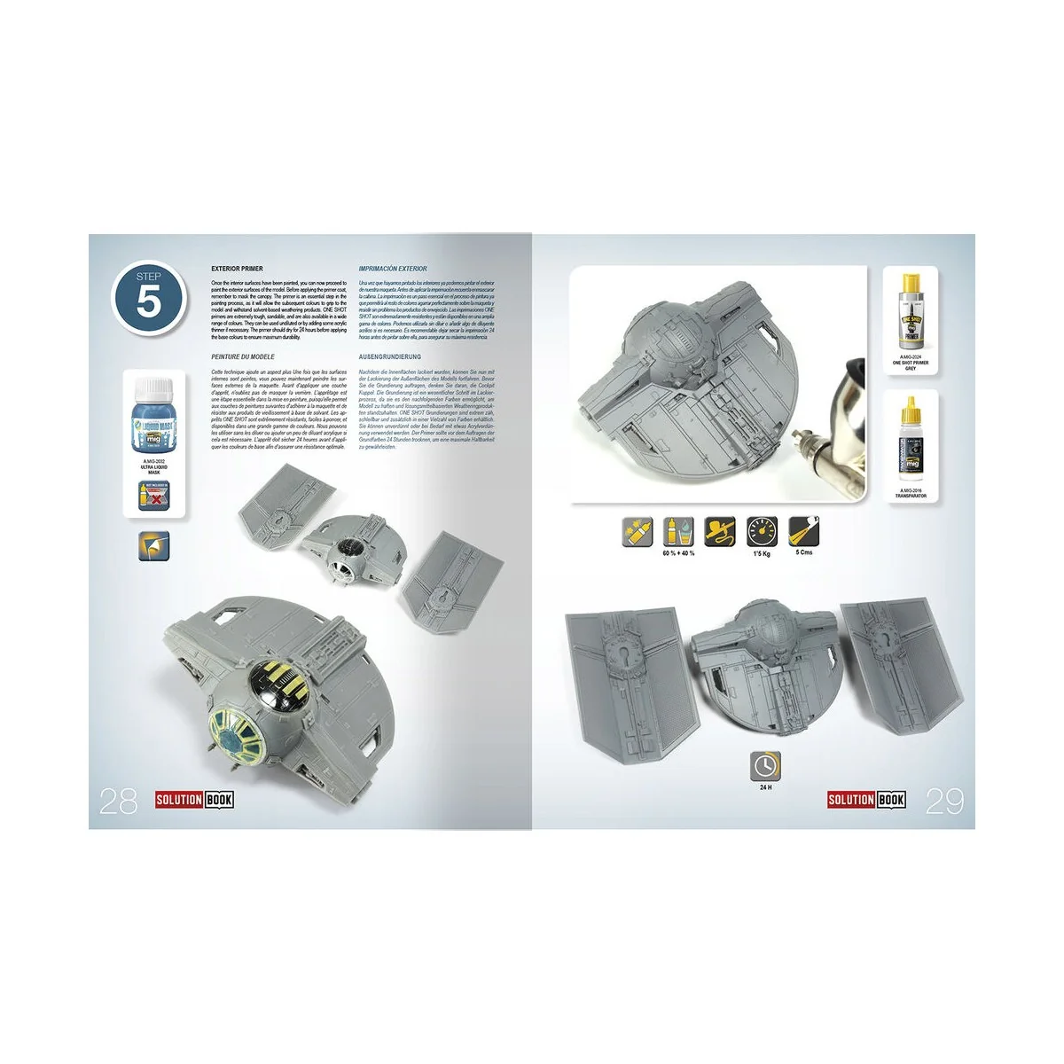 SOLUTION BOOK 05 - How to Paint Imperial Galactic Fighters (English...