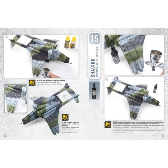 AMMO WARGAMING UNIVERSE Book 08 - Aircraft and Spaceship Weathering...