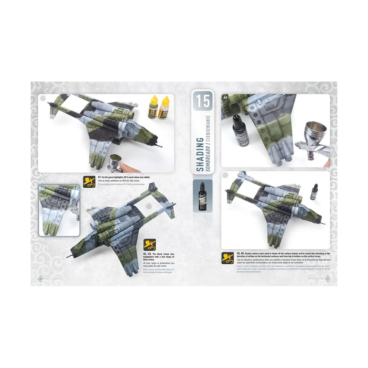 AMMO WARGAMING UNIVERSE Book 08 - Aircraft and Spaceship Weathering...