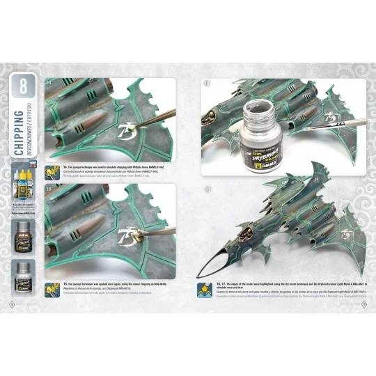 AMMO WARGAMING UNIVERSE Book 08 - Aircraft and Spaceship Weathering...