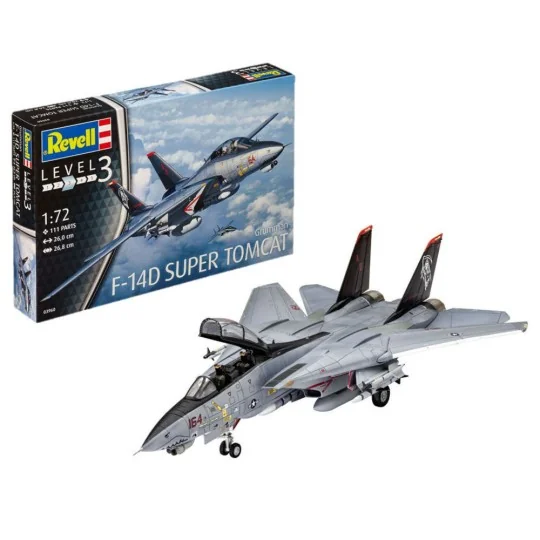 Grumman F-14D Super Tomcat, 1/72 - Revell 03960