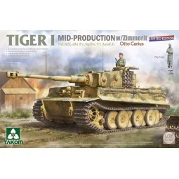 Tiger I Mid-Production w/Zimmerit Sd.Kfz.181 Pz.Kpfw.VI Ausf.E Sd.K...