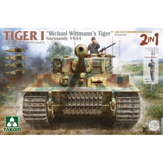 TIGER I Sd.Kfz.181 Pz.Kpfw.VI Ausf.E “Michael Wittmann's Tiger" Nor...