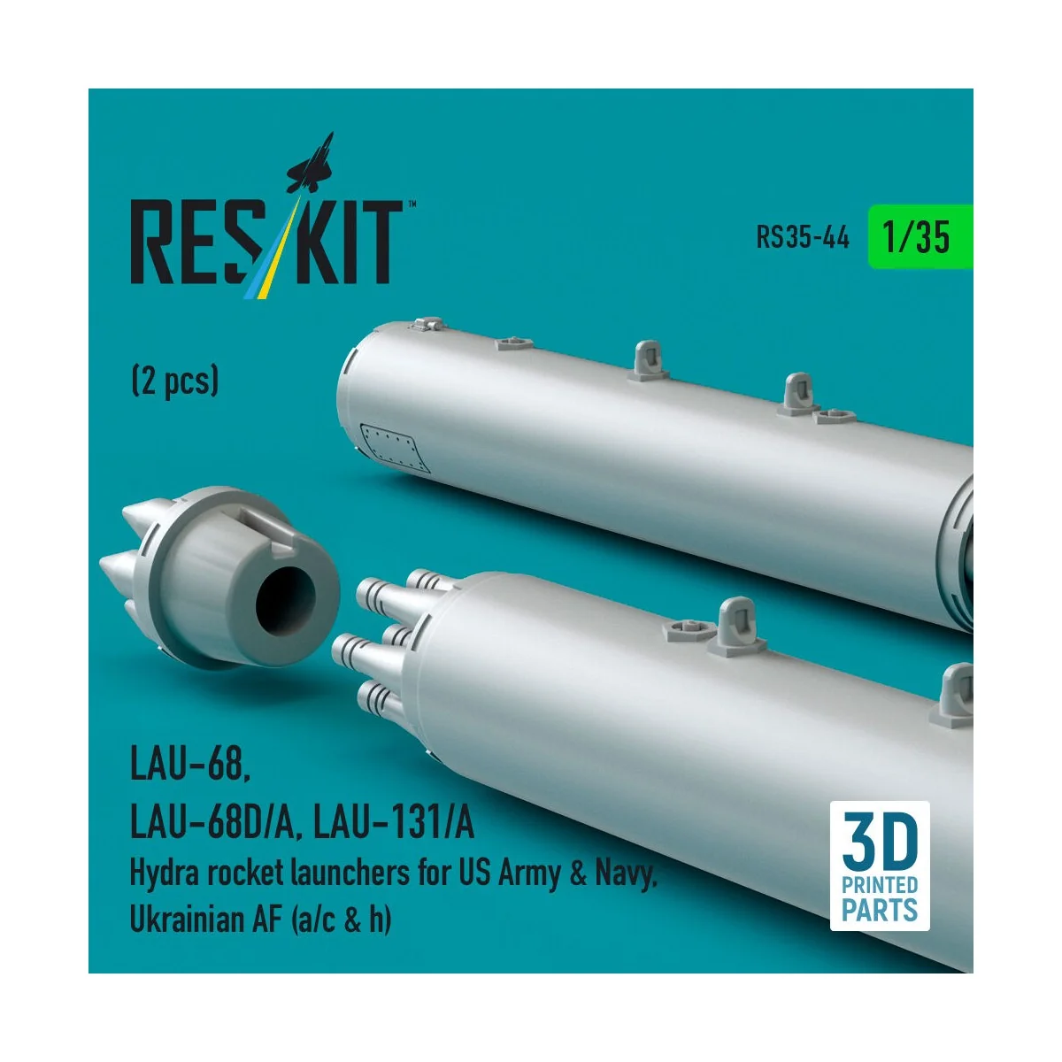 LAU-68, LAU-68D/A, LAU-131/A Hydra rocket launchers for US Army & N...