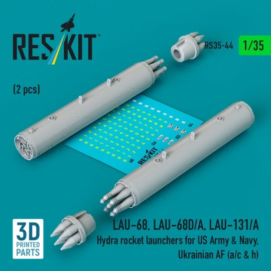LAU-68, LAU-68D/A, LAU-131/A Hydra rocket launchers for US Army & N...