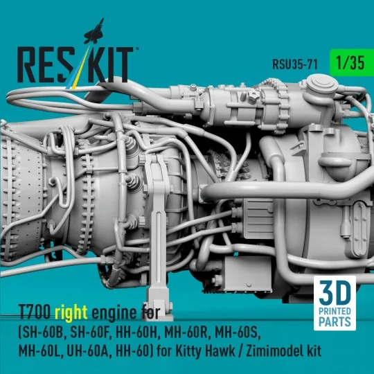 T700 right engine (SH-60B, SH-60F, HH-60H, MH-60R, MH-60S, MH-60L, ...