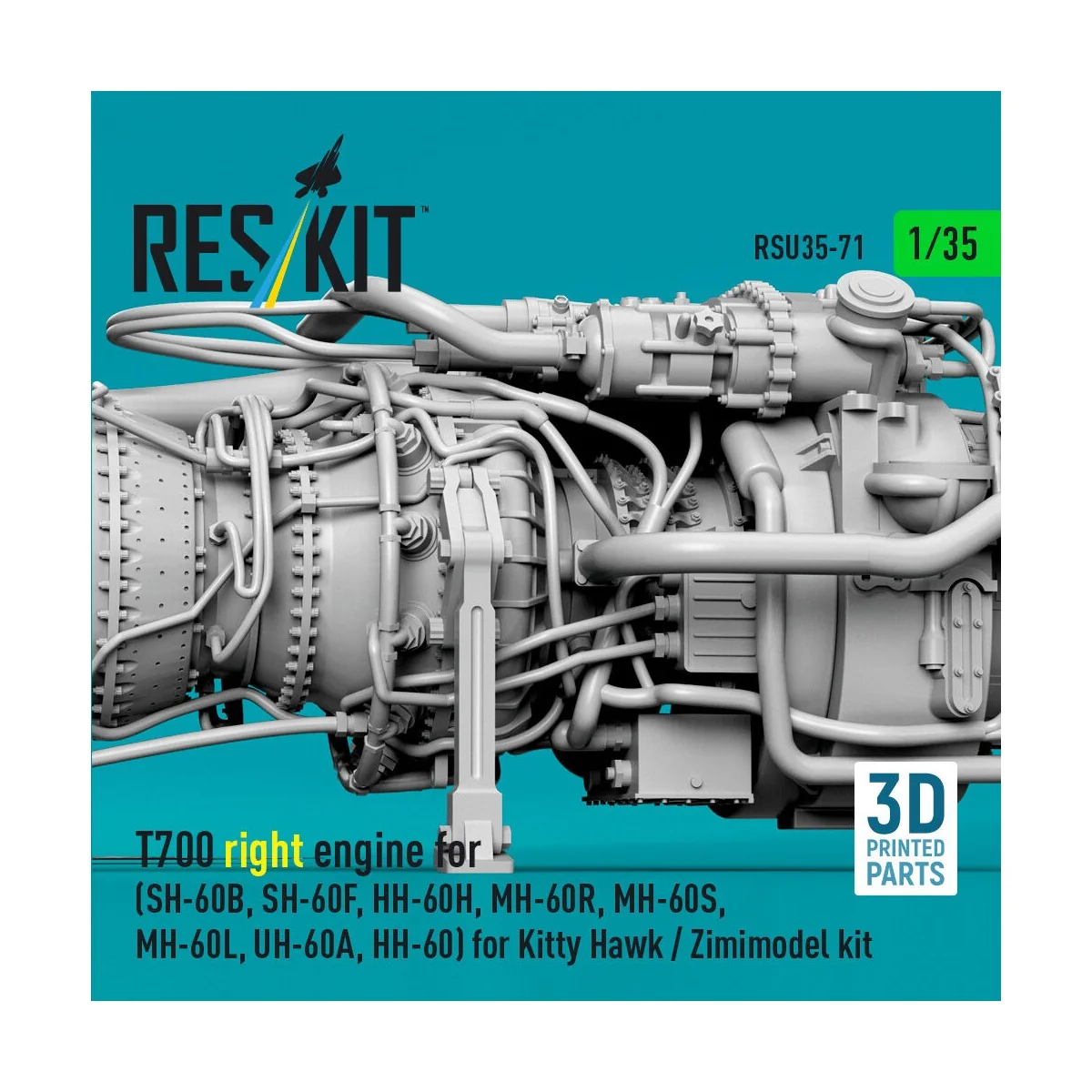 T700 right engine (SH-60B, SH-60F, HH-60H, MH-60R, MH-60S, MH-60L, ...