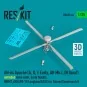 AH-64 Apache (A, D, E Early, AH Mk.I, DI Saraf) unfolded main rotor...