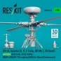 AH-64 Apache (A, D, E Early, AH Mk.I, DI Saraf) unfolded main rotor...