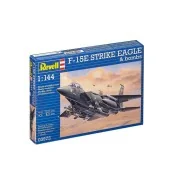 F-15E STRIKE EAGLE & bombs, 1/144 - Revell 03972