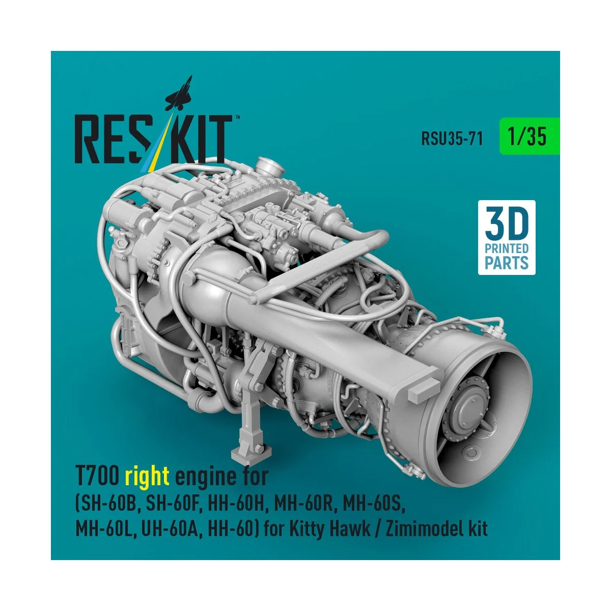 T700 right engine (SH-60B, SH-60F, HH-60H, MH-60R, MH-60S, MH-60L, ...