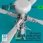 AH-64 Apache (A, D, E Early, AH Mk.I, DI Saraf) unfolded main rotor...