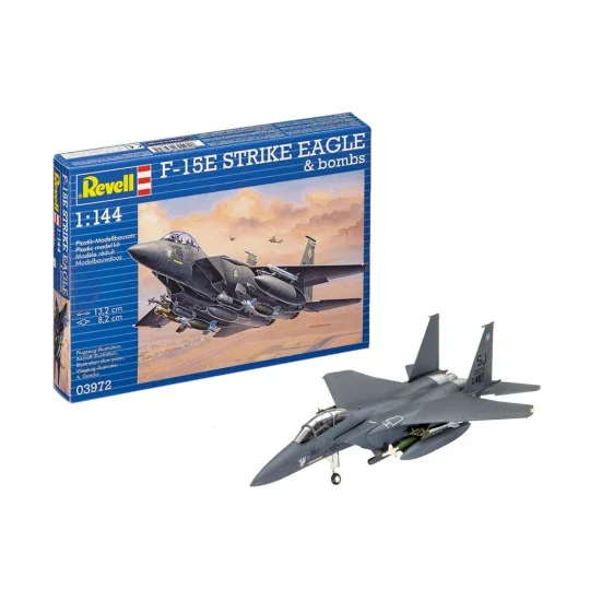 F-15E STRIKE EAGLE & bombs - Revell 03972