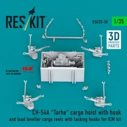 CH-54A Tarhe cargo hoist with hook and load leveller cargo reels wi... 2