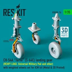 CH-54A Tarhe(S-64E) landing gear (HEAVY LOAD, Universal Military Po...