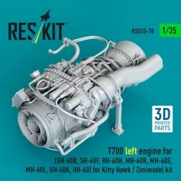 T700 left engine (SH-60B, SH-60F, HH-60H, MH-60R, MH-60S, MH-60L, U... 2