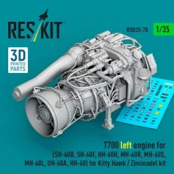 T700 left engine (SH-60B, SH-60F, HH-60H, MH-60R, MH-60S, MH-60L, U...