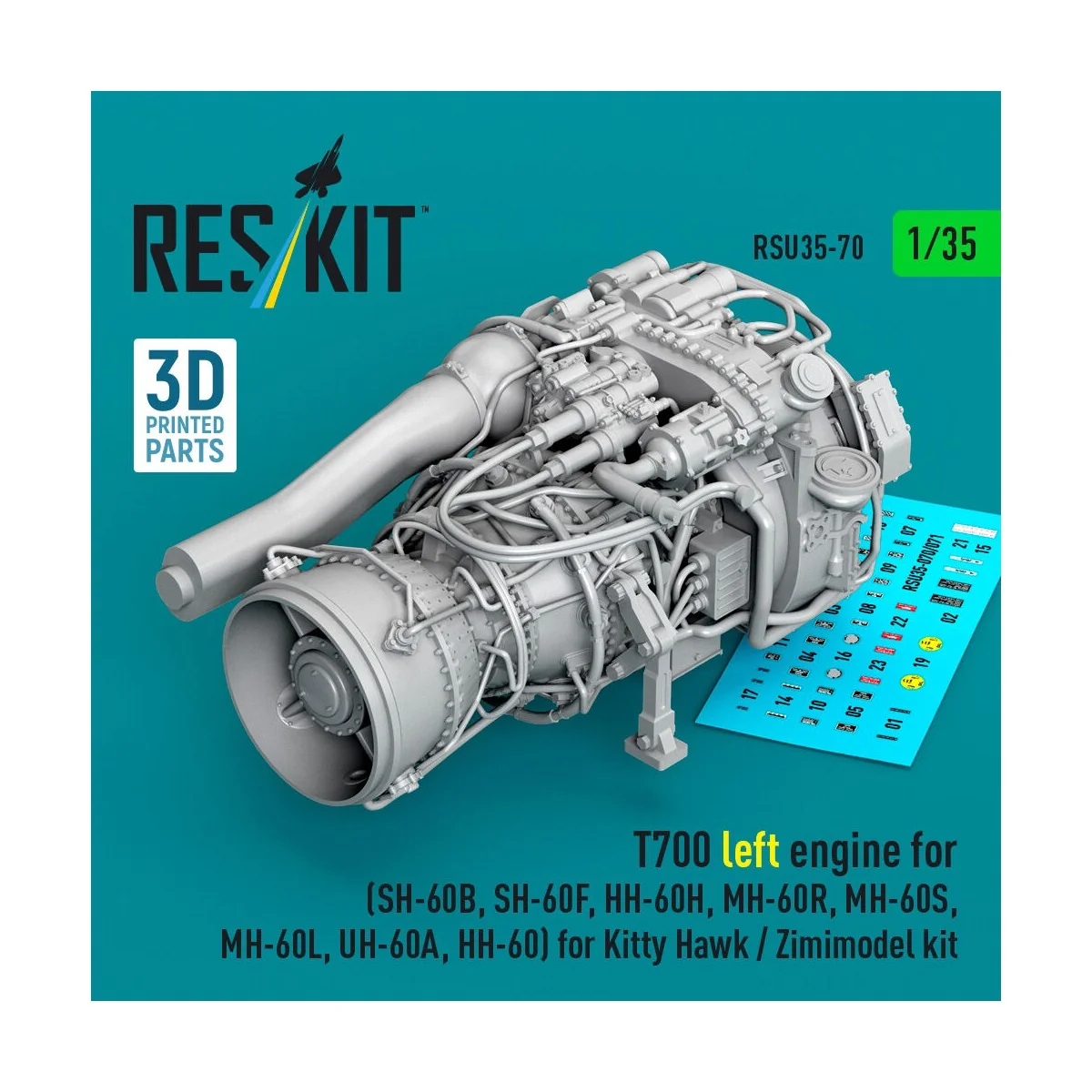 T700 left engine (SH-60B, SH-60F, HH-60H, MH-60R, MH-60S, MH-60L, U...