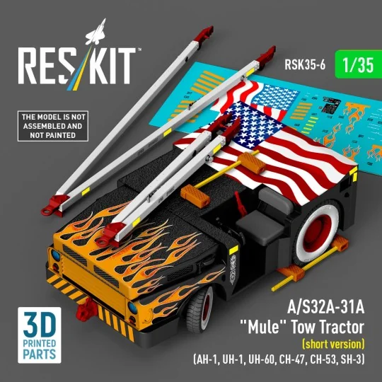 A/S32A-31A Mule Tow Tractor (short version) (AH-1, UH-1, UH-60, CH-...