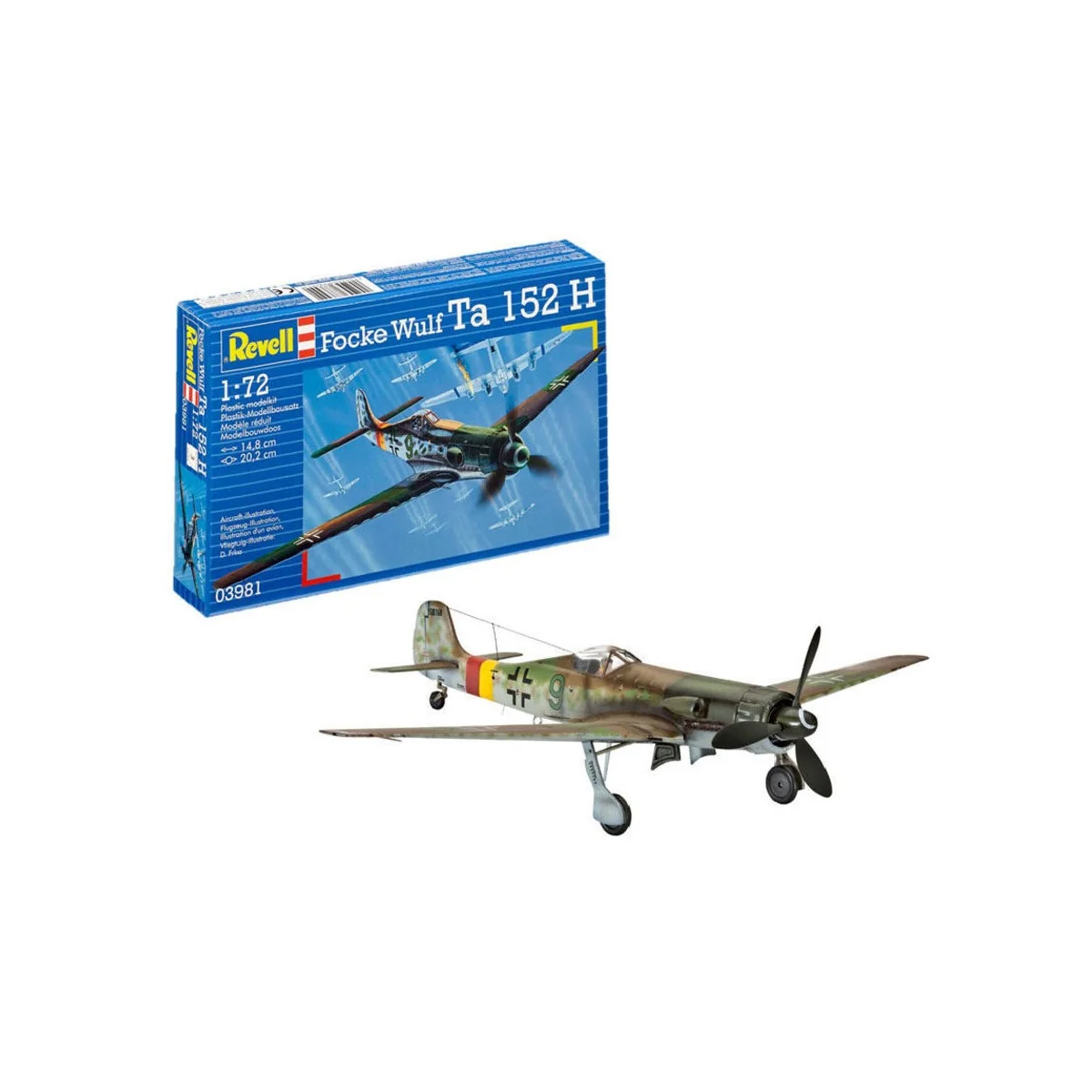 Focke Wulf Ta 152 H, 1/72 - Revell 03981