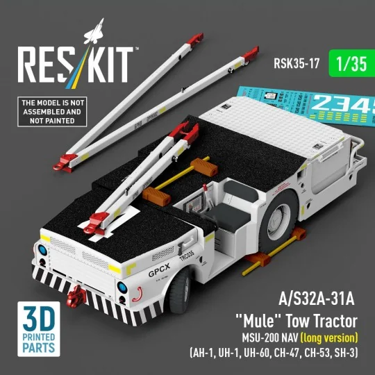 A/S32A-31A Mule Tow Tractor MSU-200 NAV (long version) (AH-1, UH-1,...