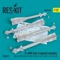 R-60? (AA-8 Aphid) missiles (4 pcs) (MiG-21, MiG-23, MiG-25, MiG-29...