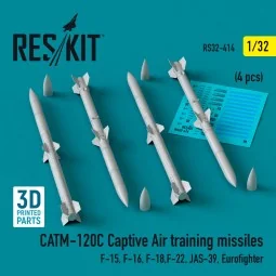 CATM-120C Captive air training missiles (4 pcs) (F-15, F-16, F-18, ...