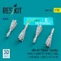 AIM-4D Falcon missiles (4 pcs) (F-89J, F-101B/F, CF-101B/F, F-102A,...