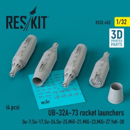 UB-32A-73 rocket launchers (4 pcs) (Su-7, Su-17, Su-24, Su-25, MiG-...