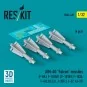 AIM-4D Falcon missiles (4 pcs) (F-89J, F-101B/F, CF-101B/F, F-102A,...