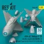 AGM-62 Walleye II ER missiles (2 pcs) with AN/AWG-16 data link pod ...