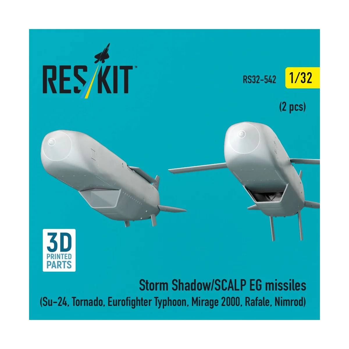 Storm Shadow/SCALP EG missiles (2 pcs) (Su-24, Tornado, Eurofighter...