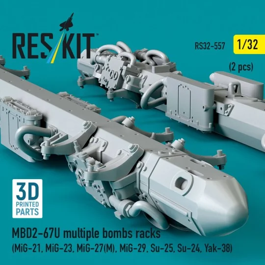 MBD2-67U multiple bombs racks (2 pcs) (MiG-21, MiG-23, MiG-27(?), M...
