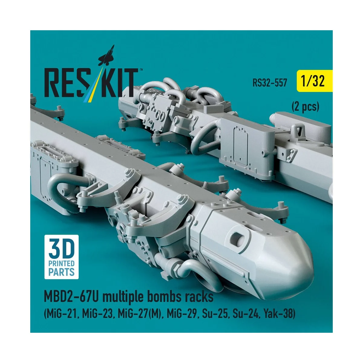 MBD2-67U multiple bombs racks (2 pcs) (MiG-21, MiG-23, MiG-27(?), M...