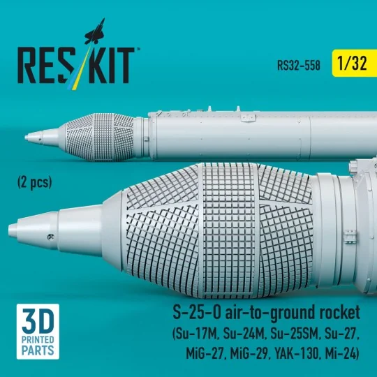 S-25-O air-to-ground rocket (2 pcs) (Su-17M, Su-24M, Su-25SM, Su-27...