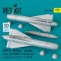 AGM-62 Walleye I missiles (2 pcs) with AN/AWG-16 data link pod (1 p...