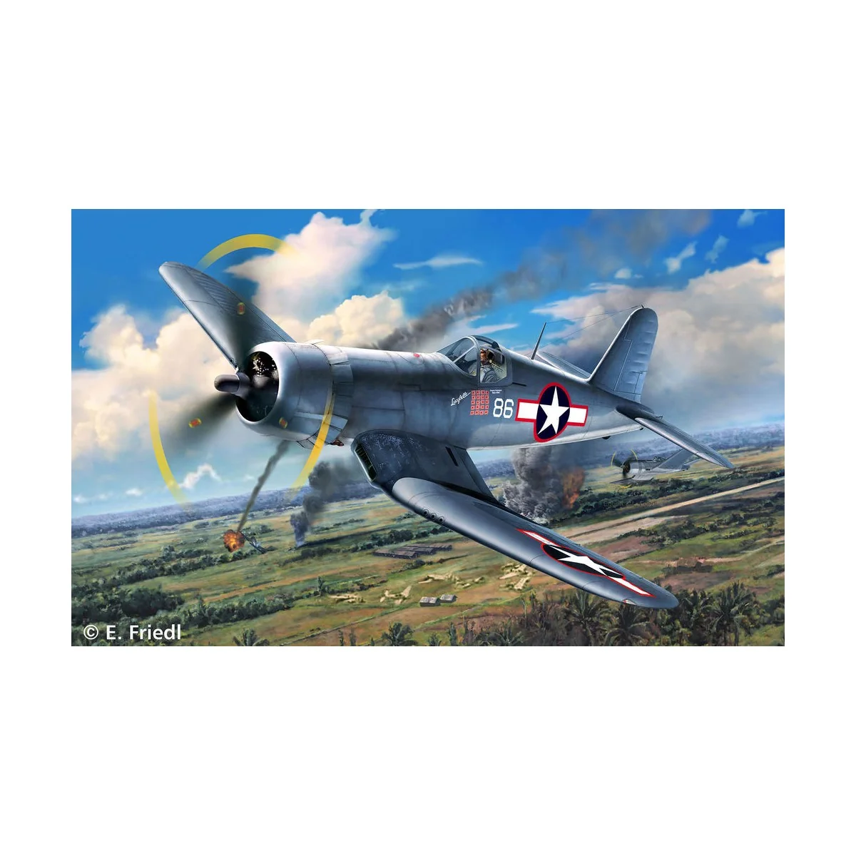 Vought F4U-1D CORSAIR, 1/72 - Revell 03983