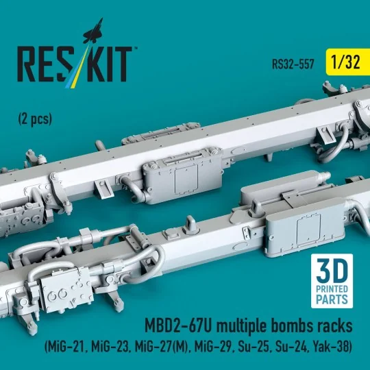 MBD2-67U multiple bombs racks (2 pcs) (MiG-21, MiG-23, MiG-27(?), M...