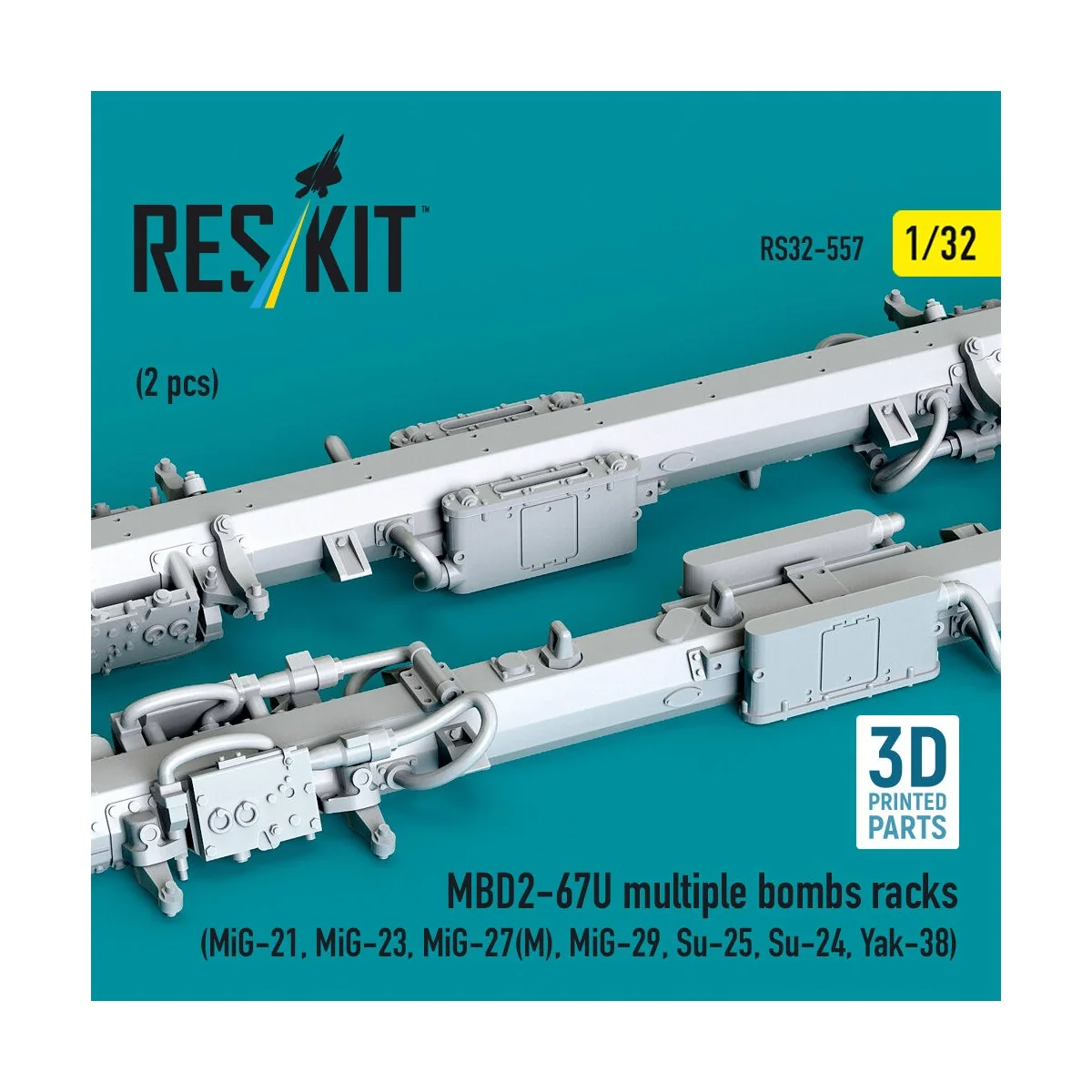 MBD2-67U multiple bombs racks (2 pcs) (MiG-21, MiG-23, MiG-27(?), M...