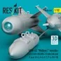 AGM-62 Walleye I missiles (2 pcs) with AN/AWG-16 data link pod (1 p...