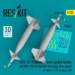 GBU-10 Paveway I laser guided bombs with BSU-37/B fin and BSU-3A/B ... 2