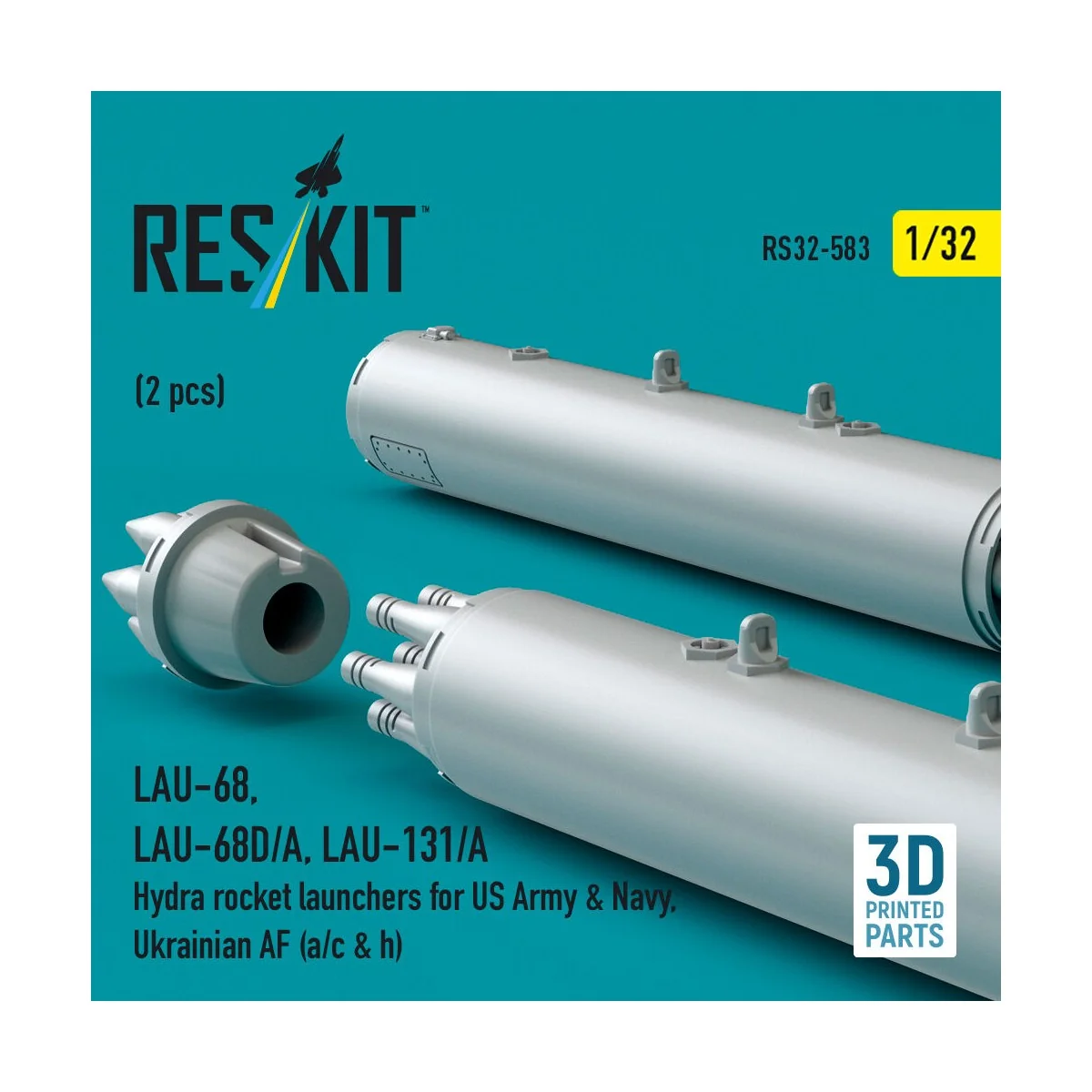 LAU-68, LAU-68D/A, LAU-131/A Hydra rocket launchers for US Army & N...