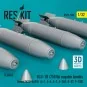 BLU-1B (750 lb) napalm bombs finned MXU-469/B (4 pcs) (A-1, A-4, A-...