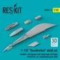 F-105 Thunderchief detail set (coolers, exit ejector, fuel vent mas...