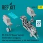 OV-10 (A, C) Bronco cockpit (Detailed edition), landing gears, whee...