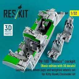 OV-10D Bronco cockpit (Basic edition with 3D decals) landing gears,...
