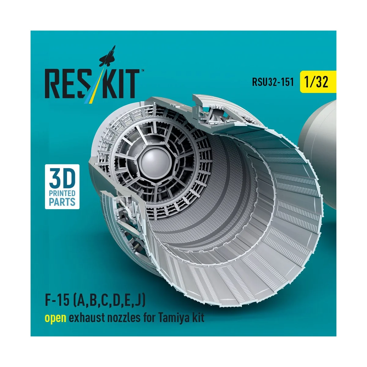 F?15 Eagle/Strike Eagle (A, B, C, D, E early, J) F100-PW-220 open e...