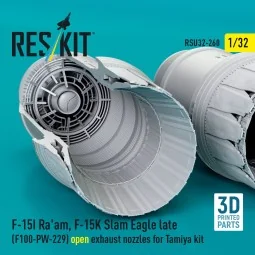 F?15I Ra'am, F?15K Slam Eagle late (F100-PW-229) open exhaust nozzl...