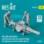 Aircraft mechanics with Red Top missile (on transport trolley) (EE ...